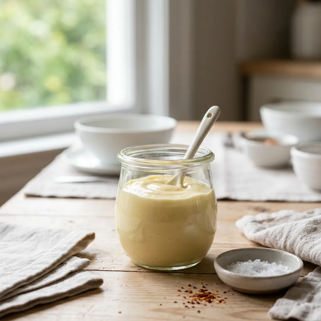 Homemade (Cooked) Mayonnaise Recipe