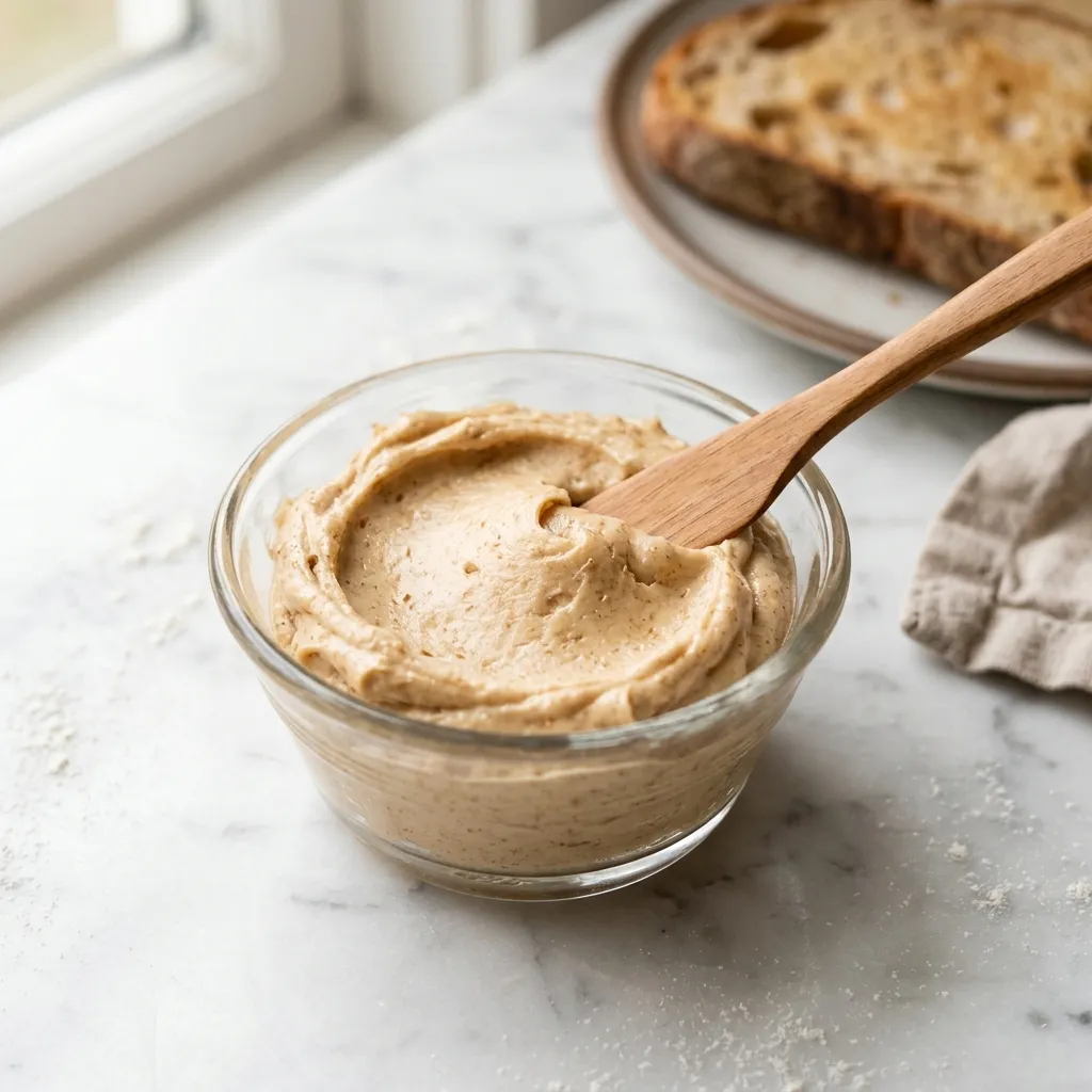 Homemade Creamy Brown Sugar Butter