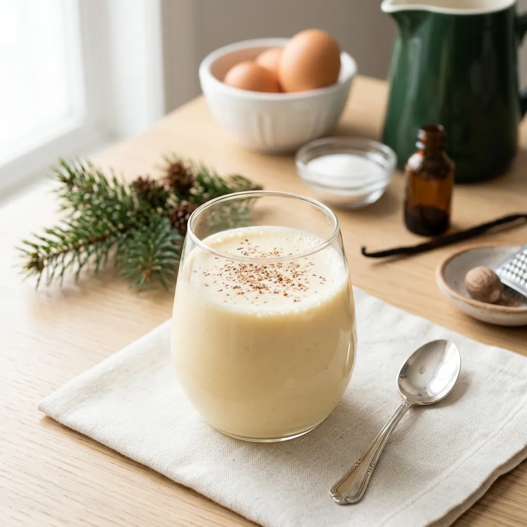 Homemade Eggnog Recipe
