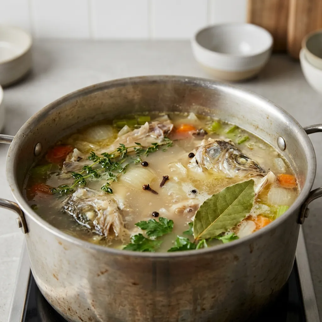 Homemade Fish Stock