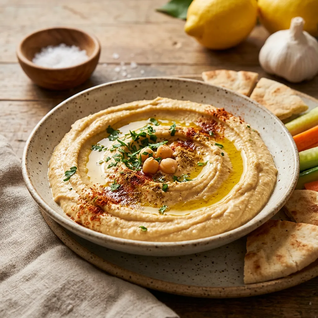 Homemade Gluten-Free Hummus