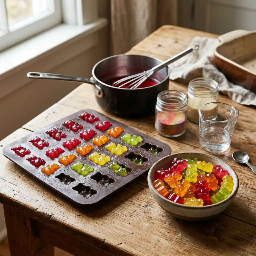 Homemade Gummy Bears