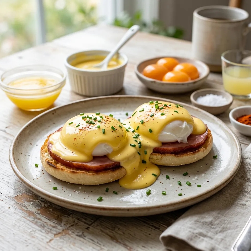 Homemade Hollandaise Sauce With Clarified Butter
