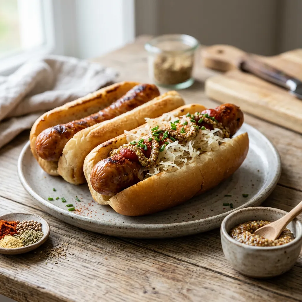 Homemade Hot Dogs