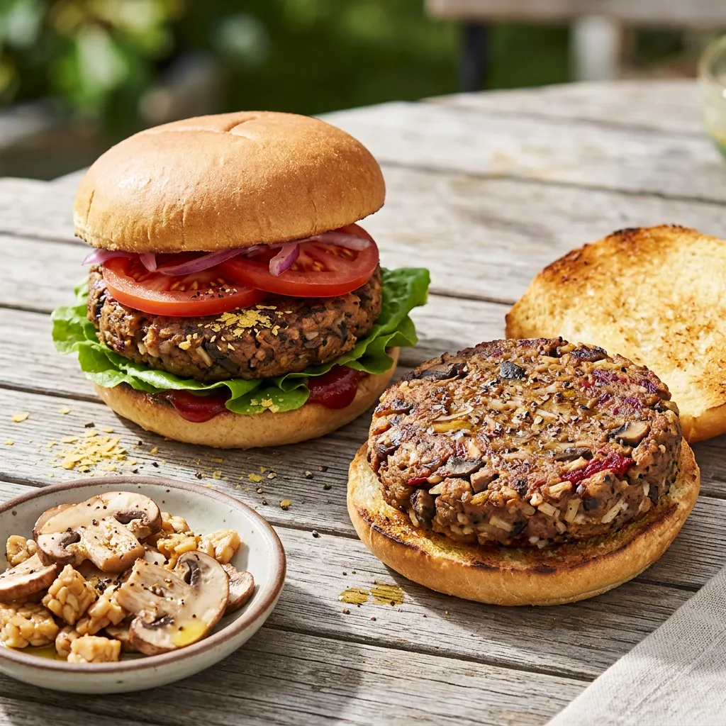 Homemade Impossible Burger
