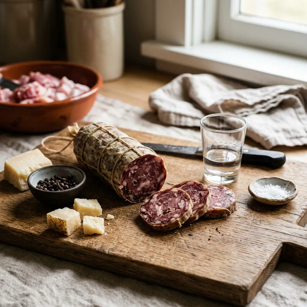 Homemade Italian Soppressata