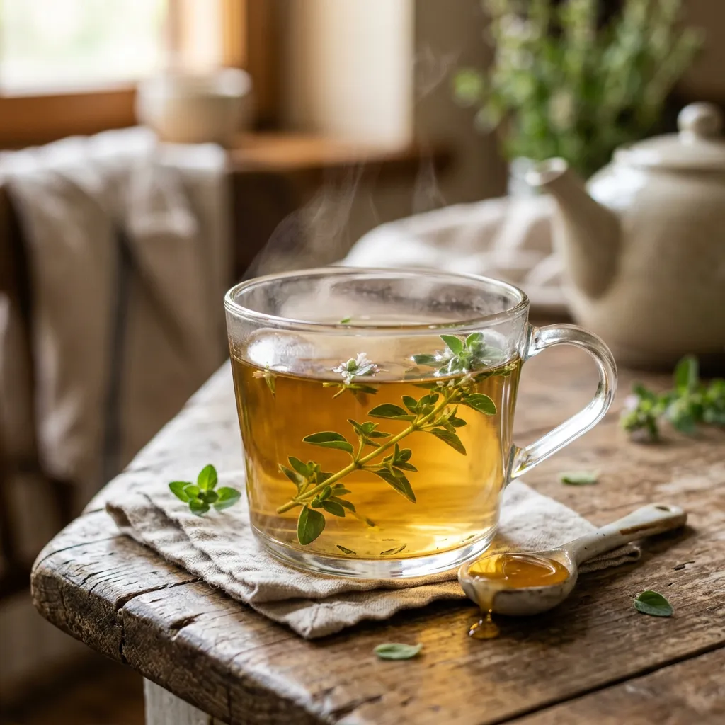 Homemade Oregano Tea
