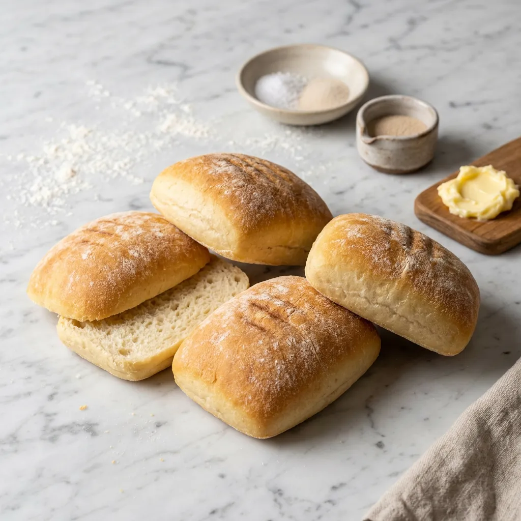 Homemade Panini Bread