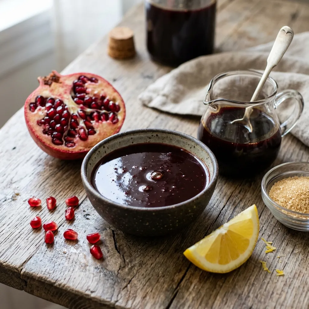 Homemade Pomegranate Molasses