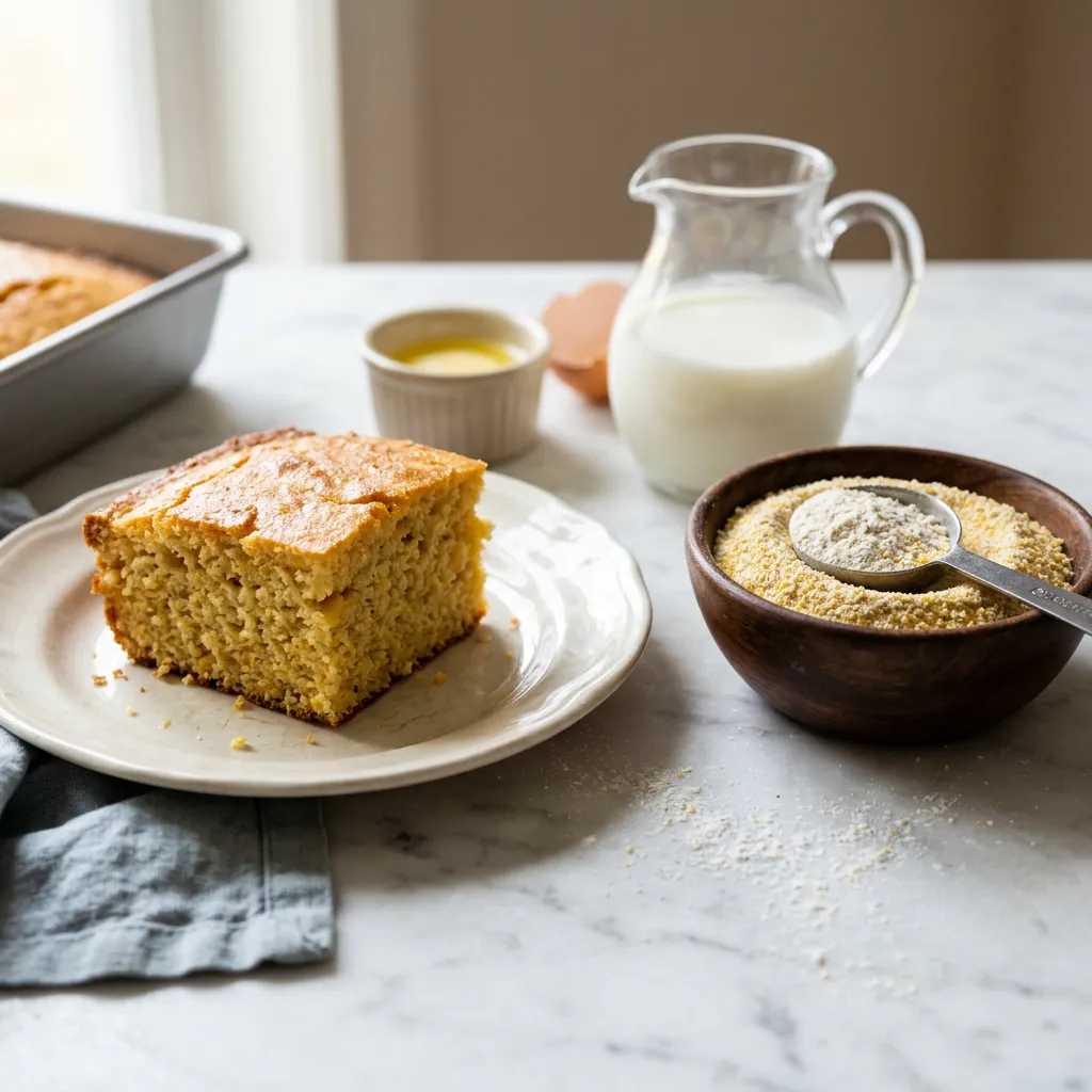 Homemade Self-Rising Cornmeal Mix for Cornbread