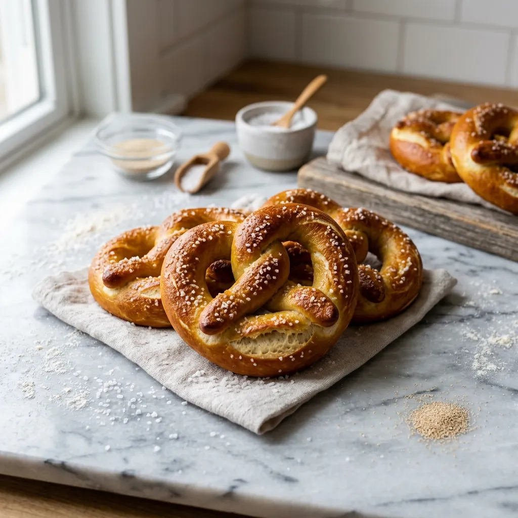 Homemade Soft Pretzels