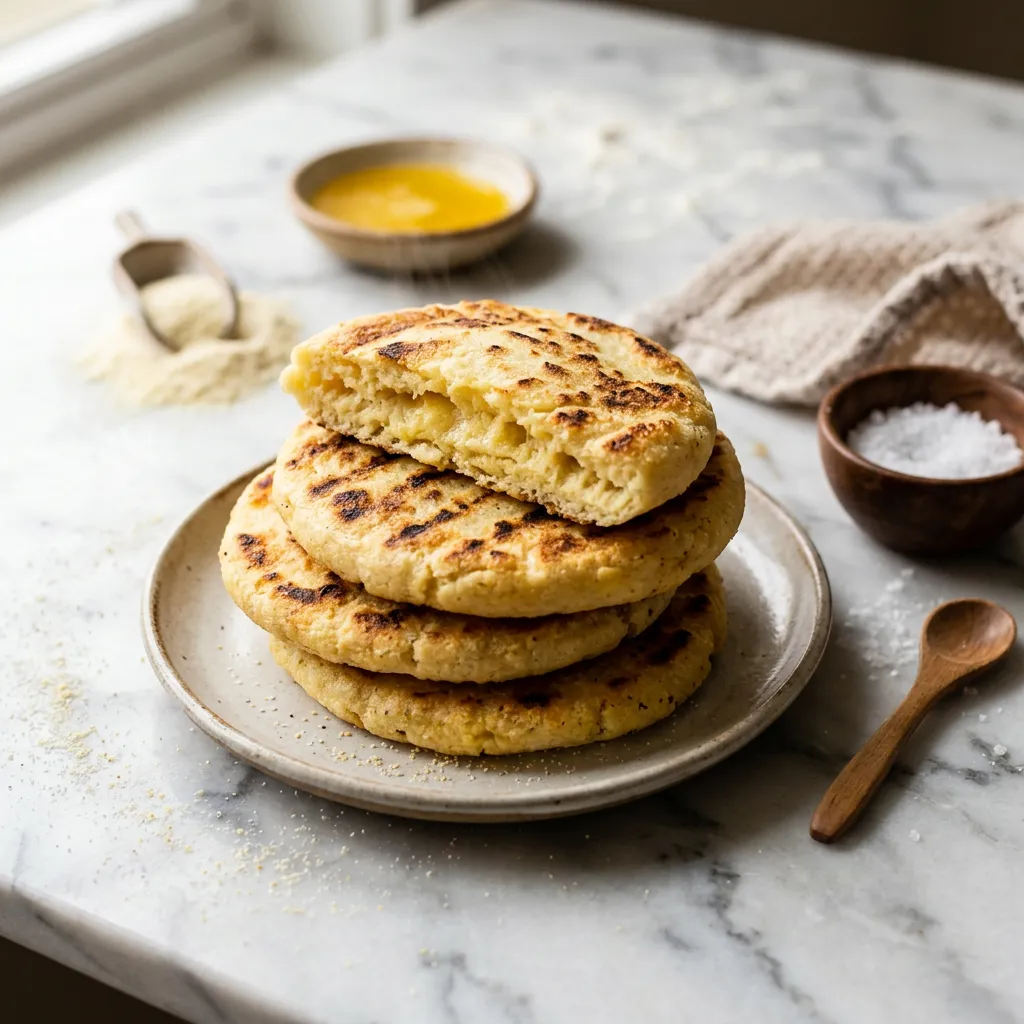 Homemade South American Arepas