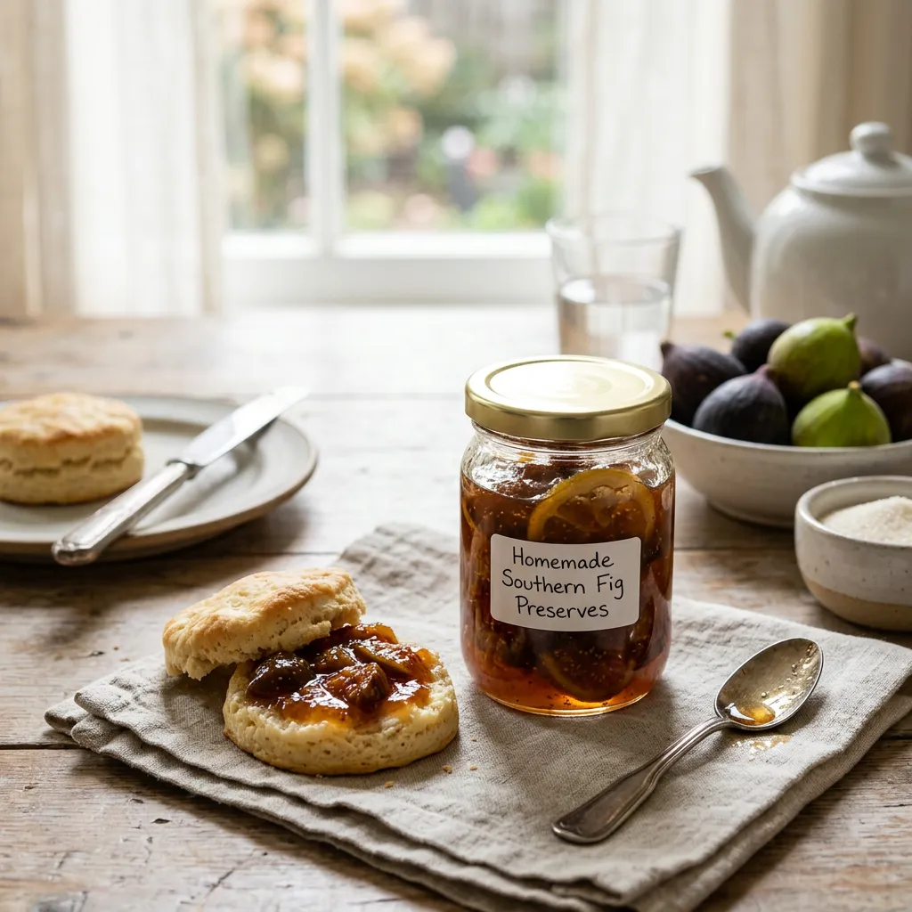 Homemade Southern Fig Preserves