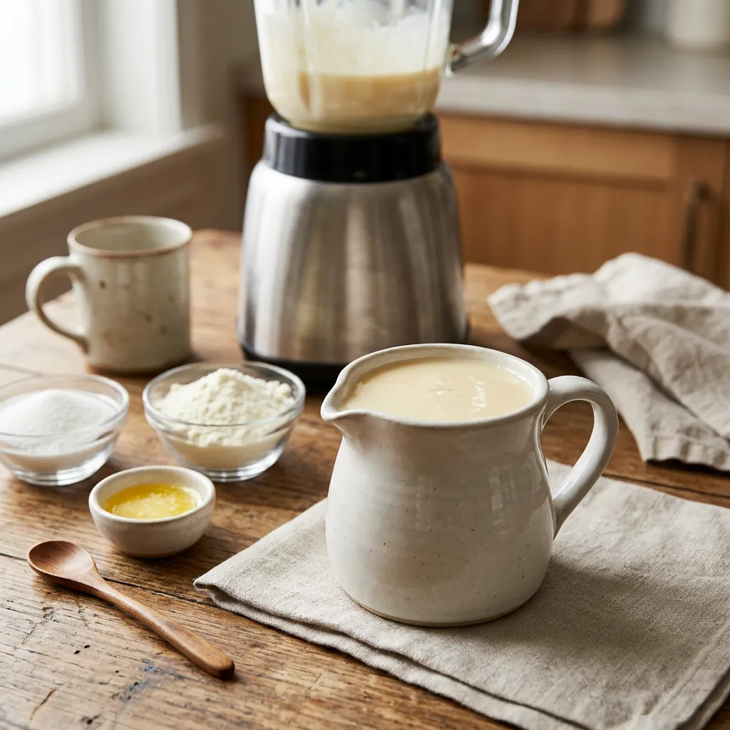 Homemade Sweetened Condensed Milk Recipe