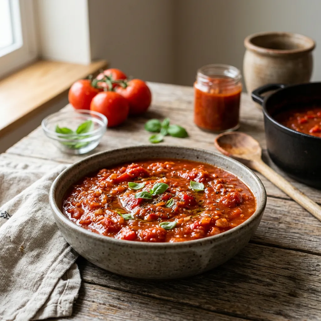 Homemade Tomato Sauce