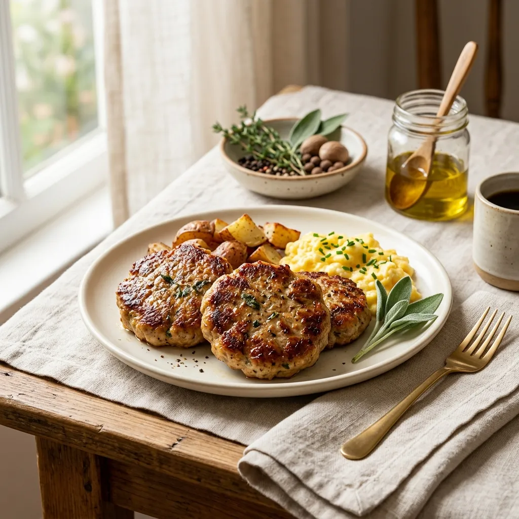 Homemade Turkey Sausage