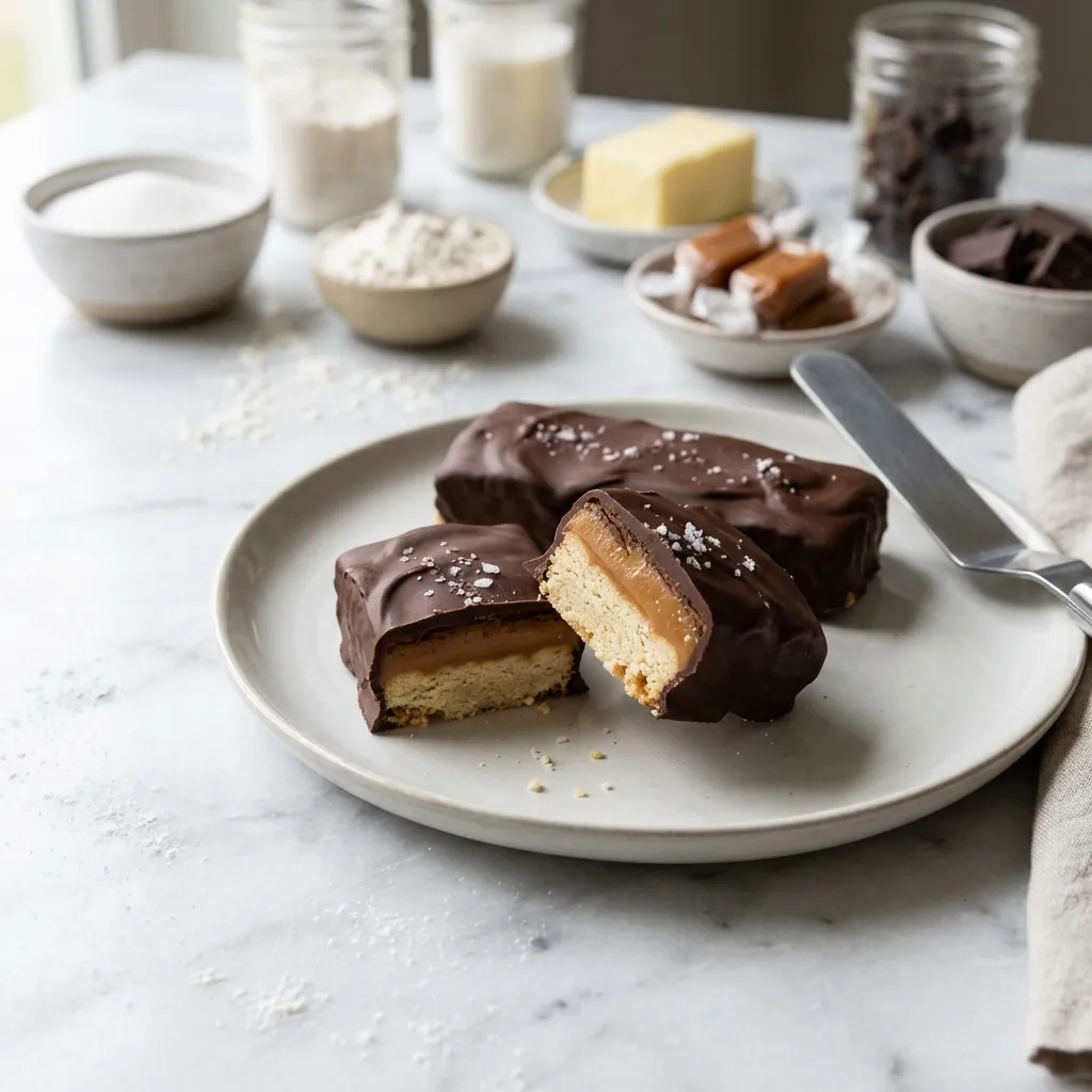 Homemade Twix Bars