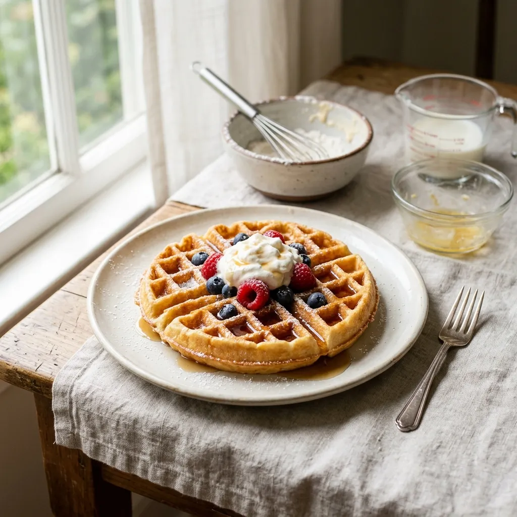 Homemade Waffles Recipe