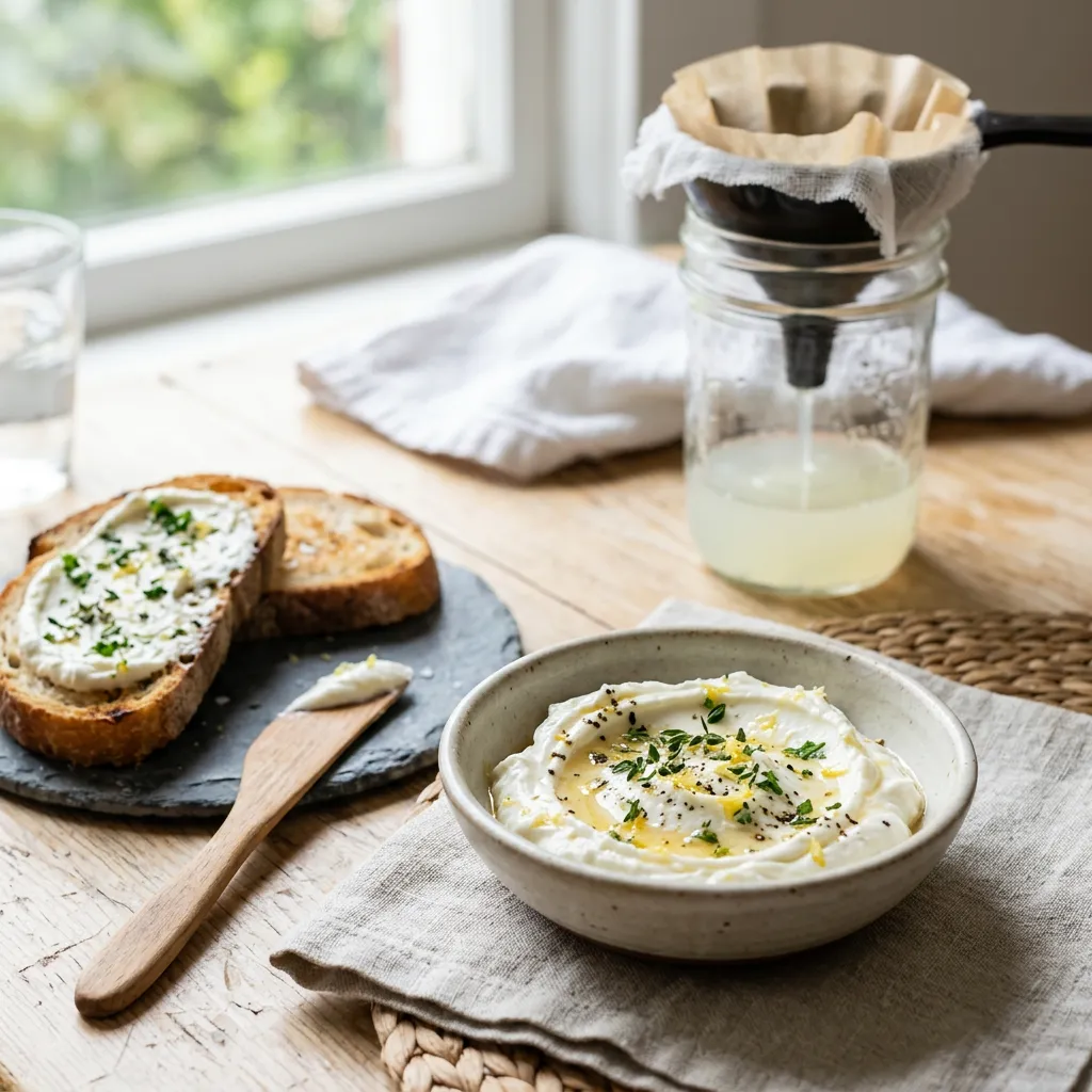 Homemade Yogurt Cheese