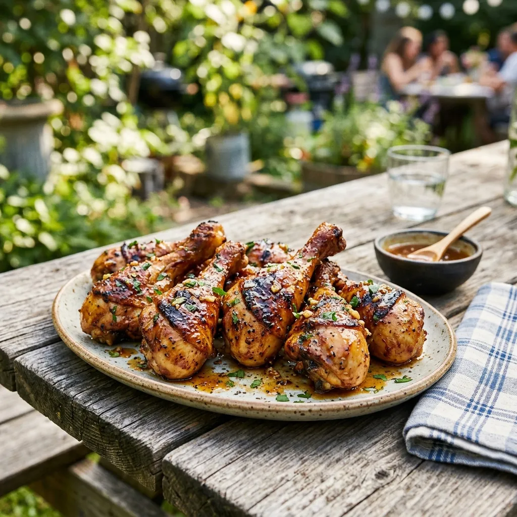 Honey Butter Roasted Chicken Drumsticks