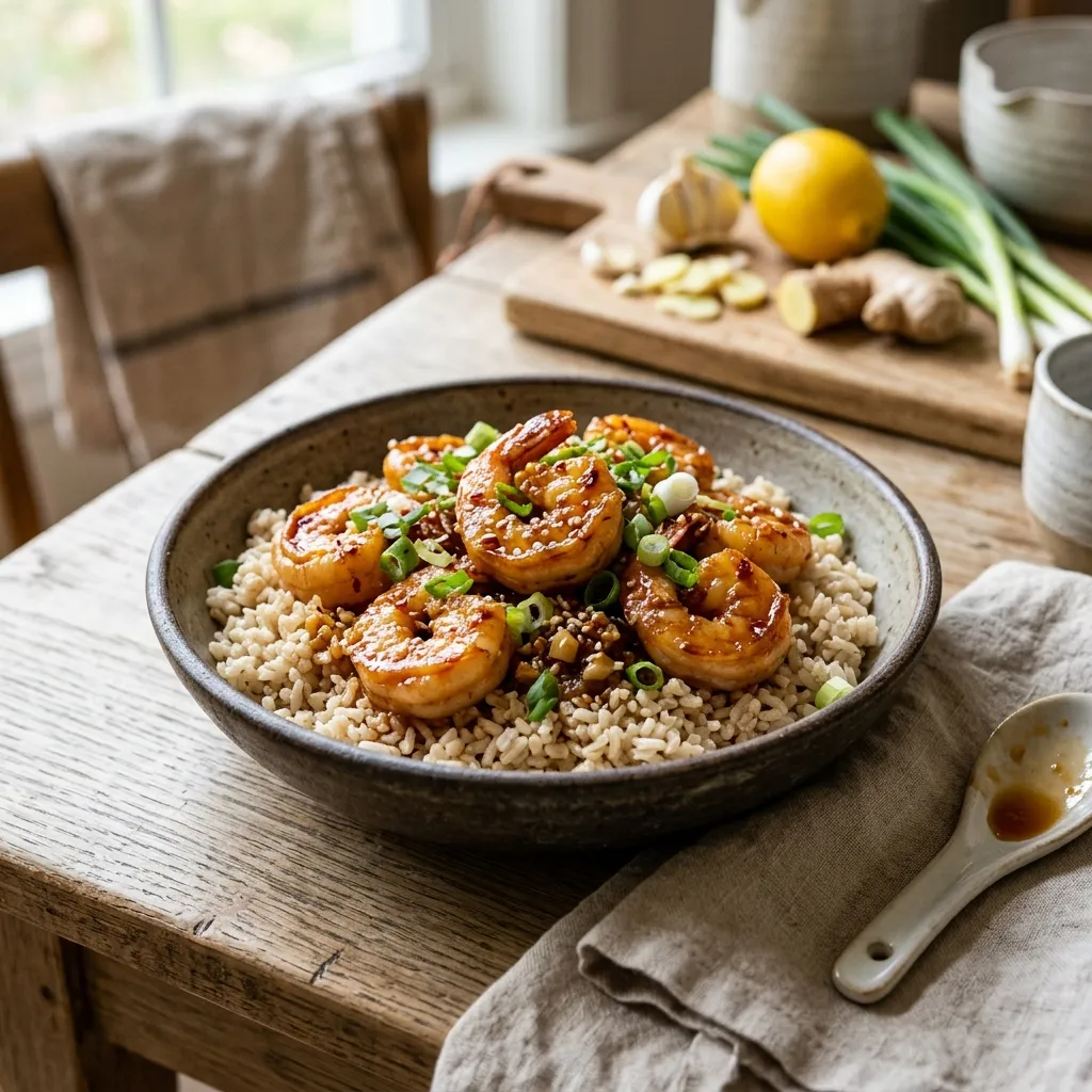 Honey Garlic Shrimp