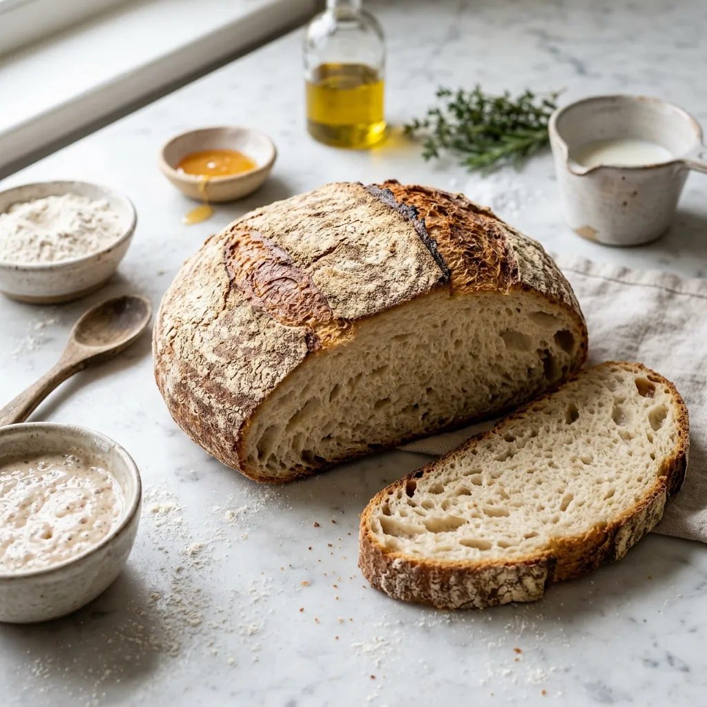 Horiatiko Psomi: Greek Country Bread