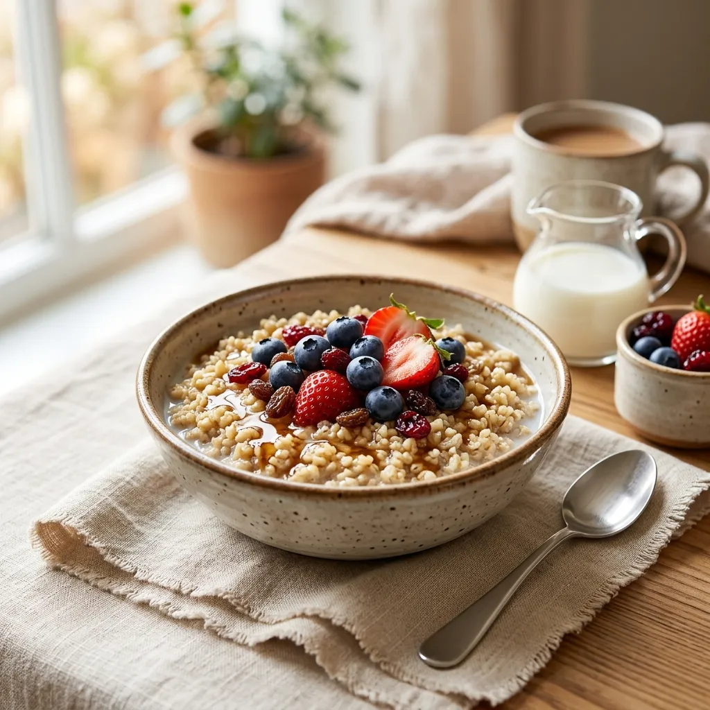Hot Bulgur Cereal