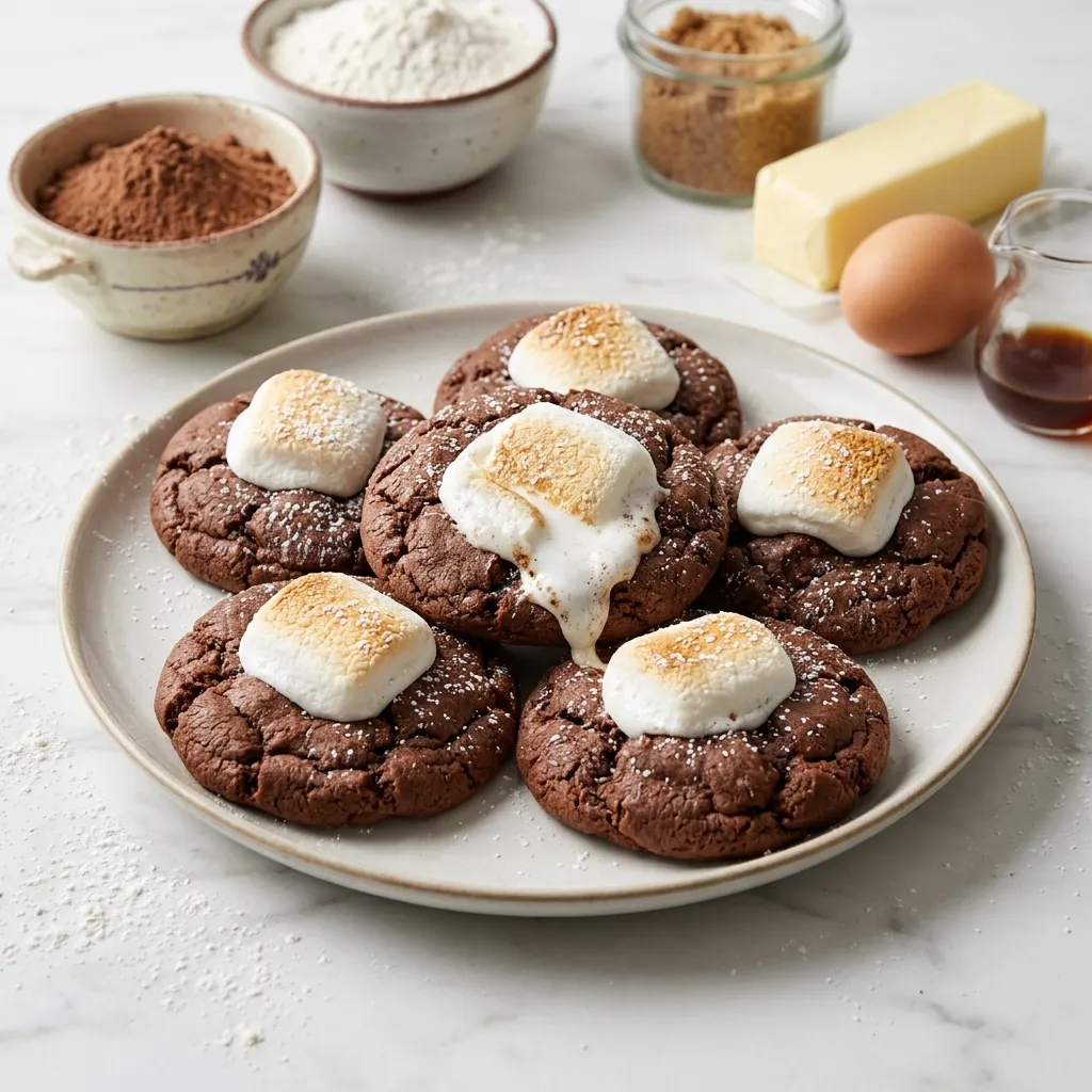 Hot Chocolate Cookies