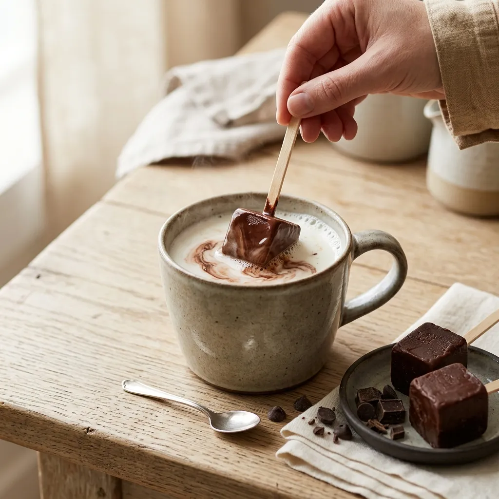 Hot Chocolate on a Stick