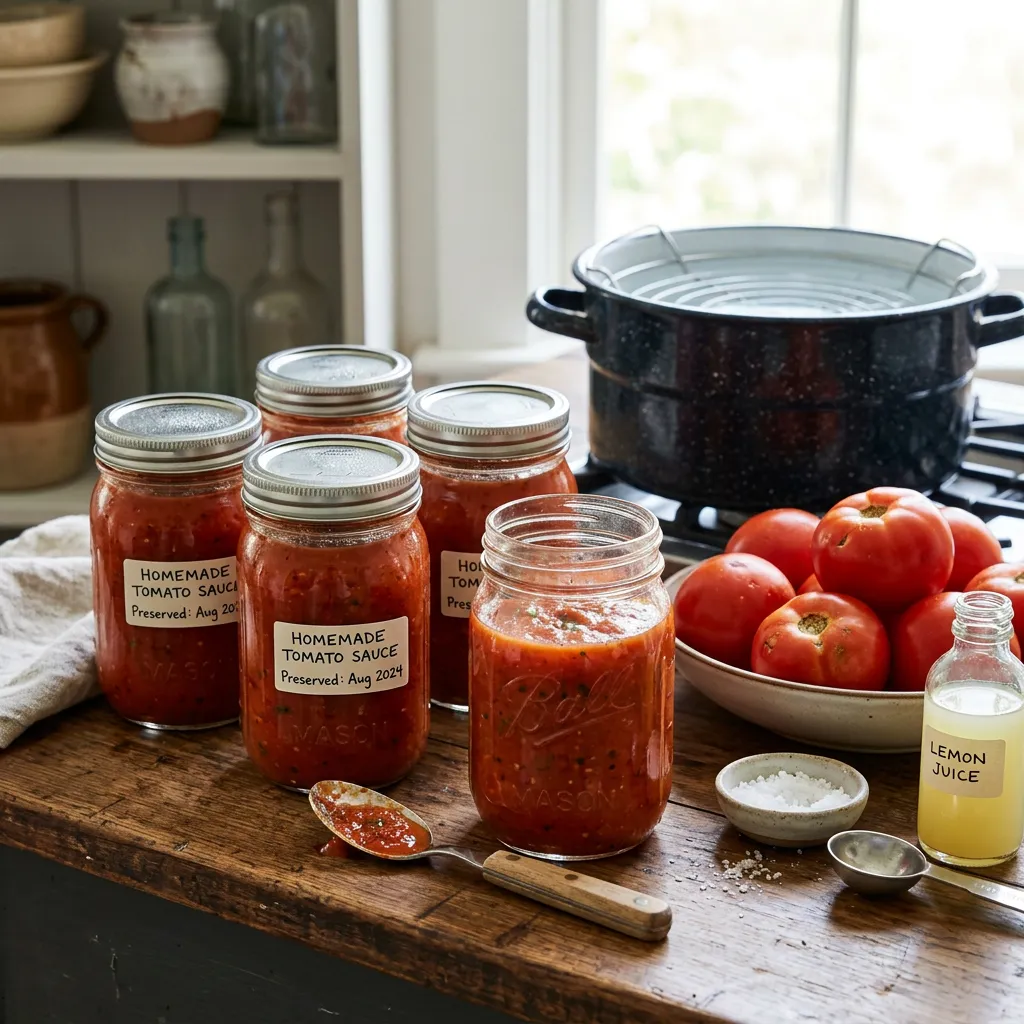 How to Can Tomato Sauce: A Simple Recipe for Homemade Goodness