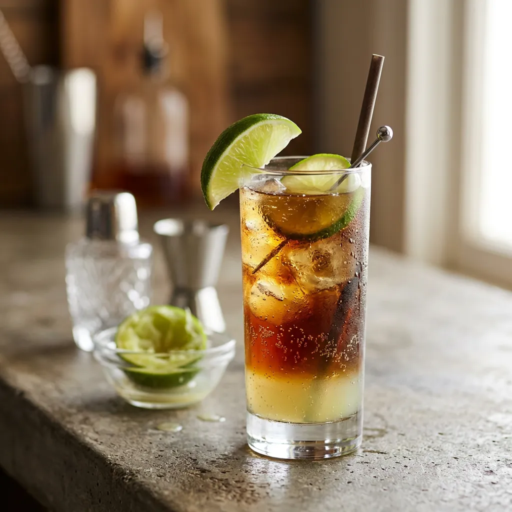 How to Make a Classic Cuba Libre Cocktail