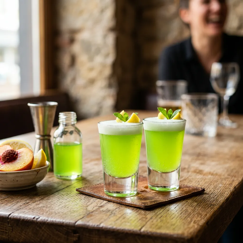 How to Make a Green Tea Shot