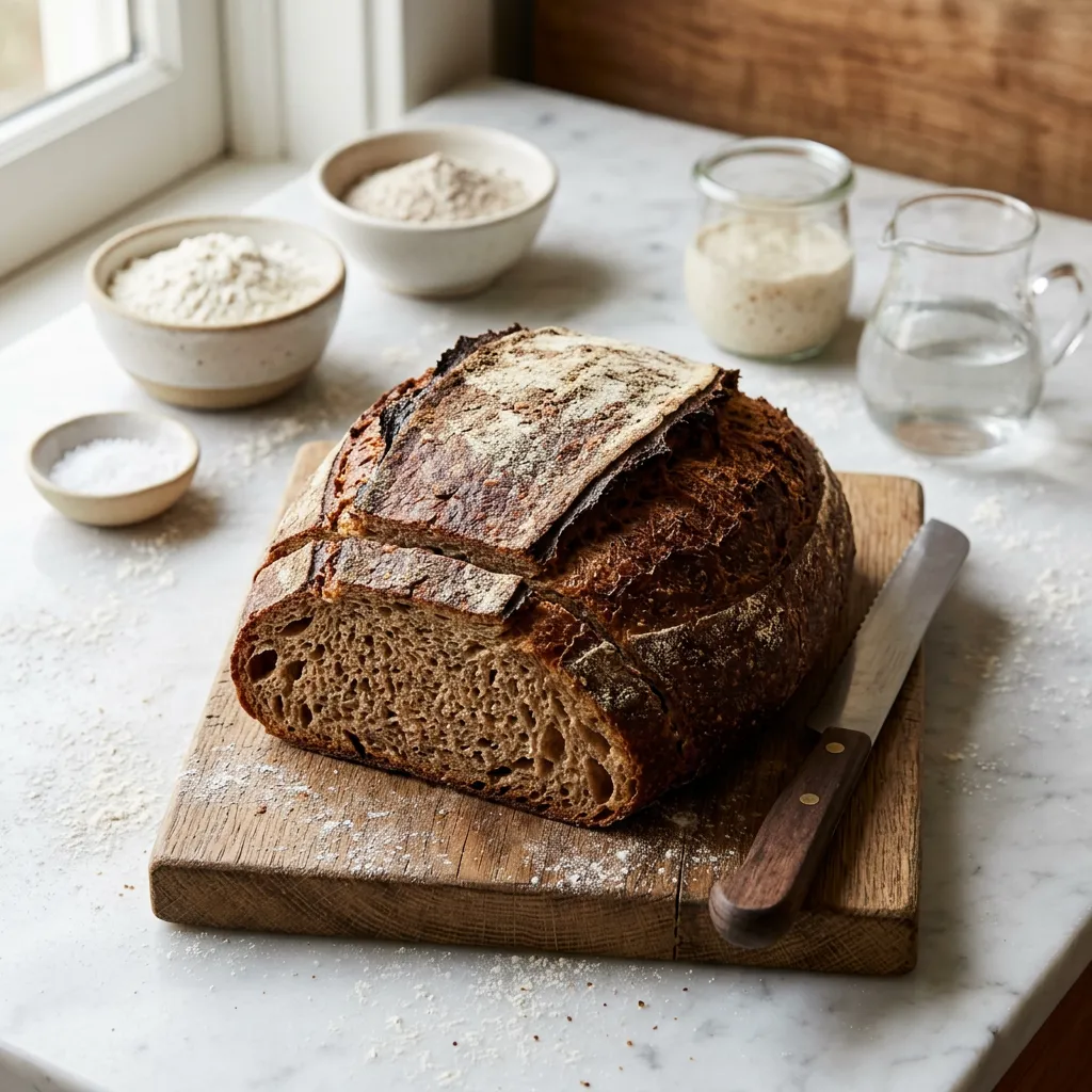 How to Make a Rye Sourdough Loaf