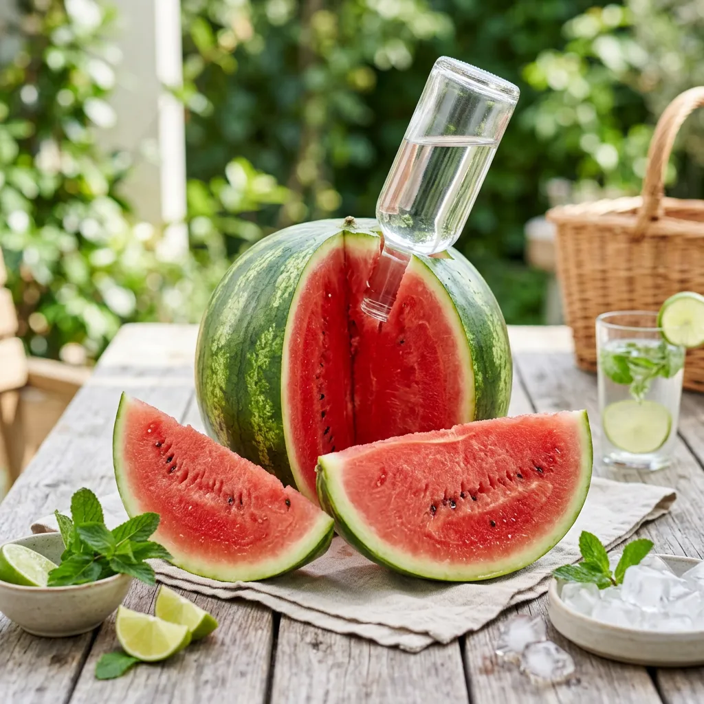 How to Make a Vodka-Spiked Watermelon