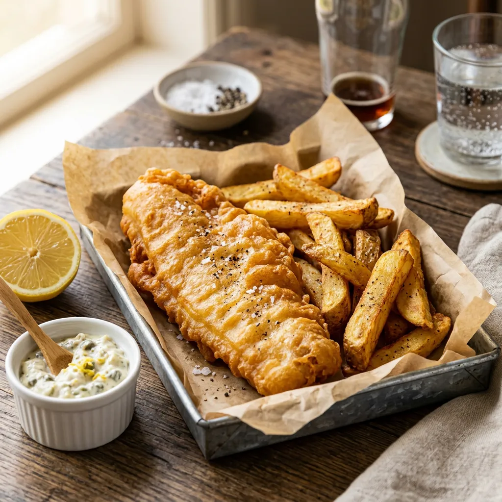 How to Make Classic British Fish and Chips at Home