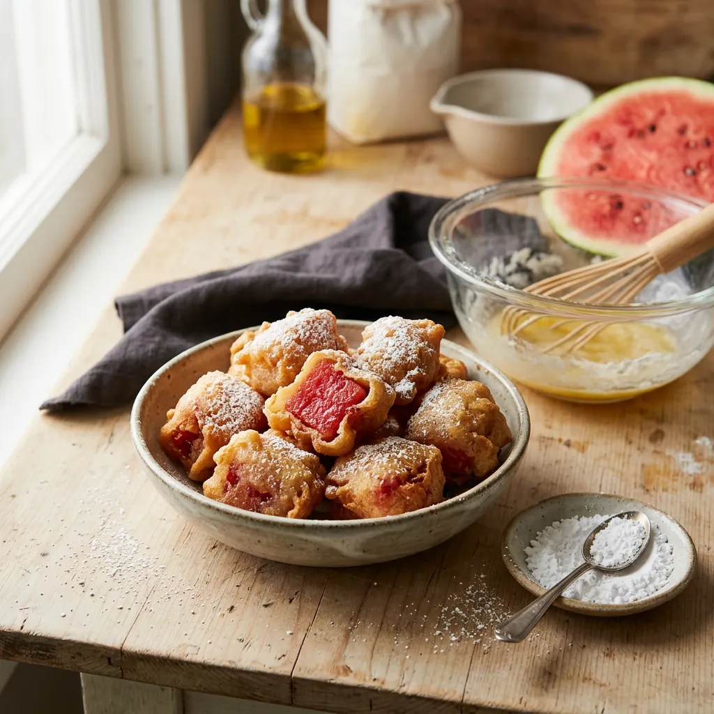 How to Make Delicious Deep-Fried Watermelon