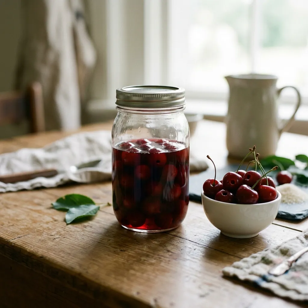 How to Make Easy Maraschino Cherries
