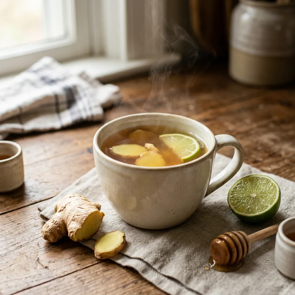 How to Make Fresh Ginger Tea at Home