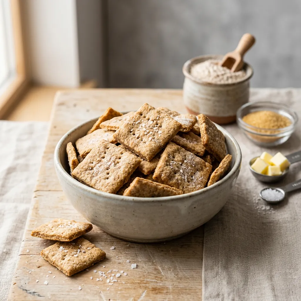 How to Make Homemade Butter Thins Crackers