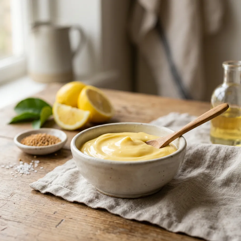 How to Make Homemade Dutch Mayonnaise With Vinegar