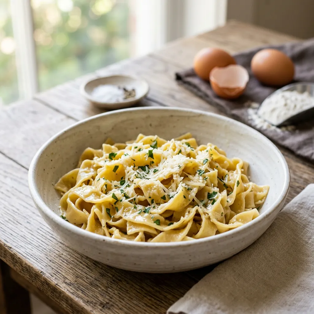 How to Make Homemade Egg Noodles from Scratch