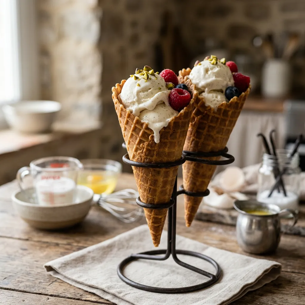 How to Make Ice Cream Cones
