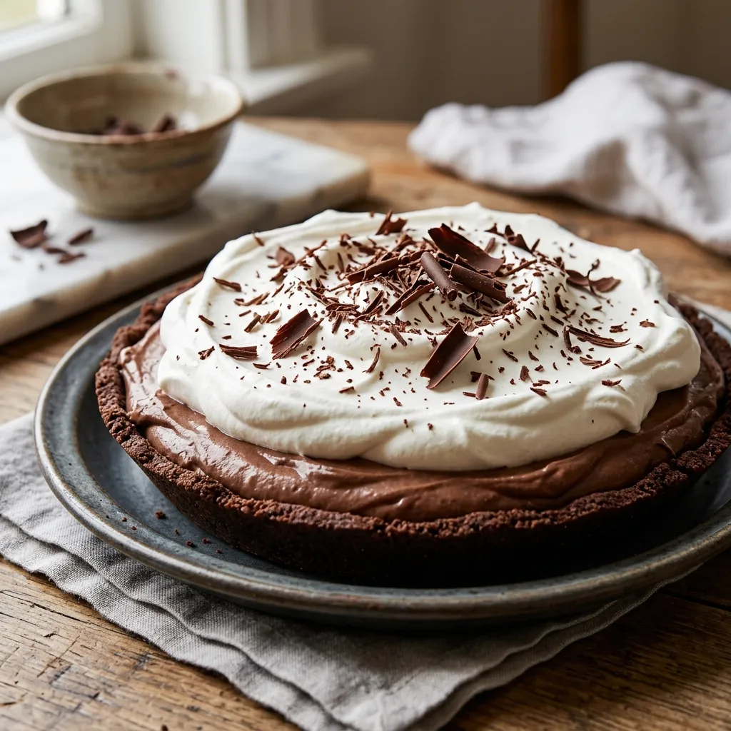 How to Make No-Bake Chocolate Cream Pie