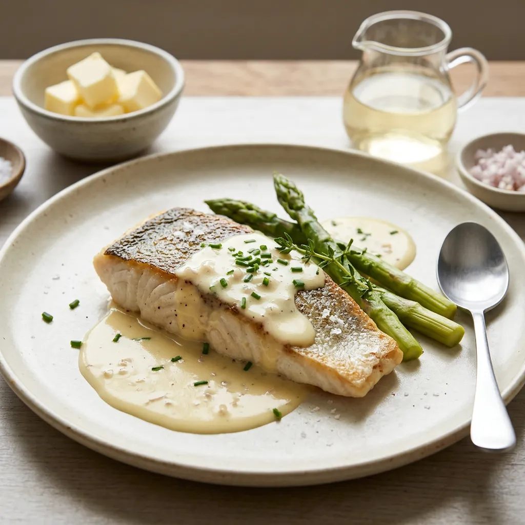 How to Make Perfect Beurre Blanc Sauce