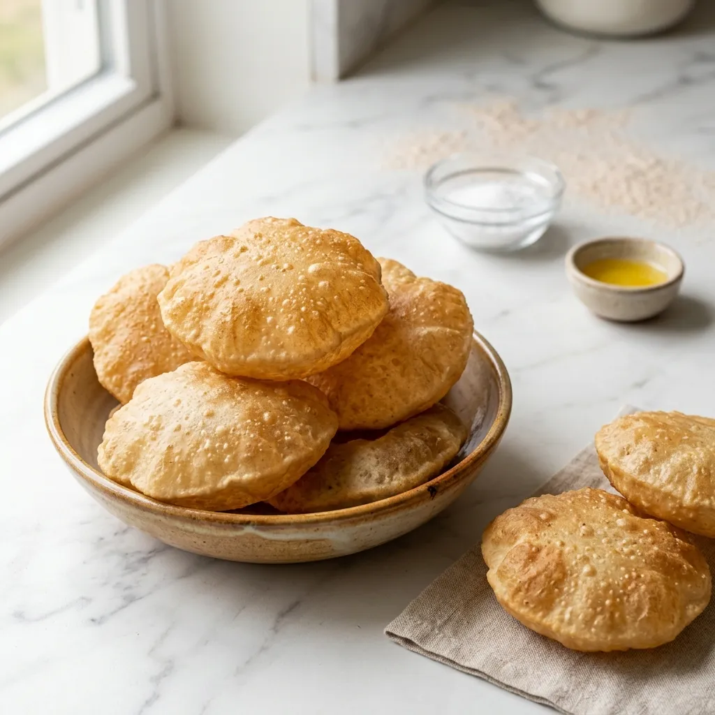 How to Make Poori (Fried Indian Flatbread)