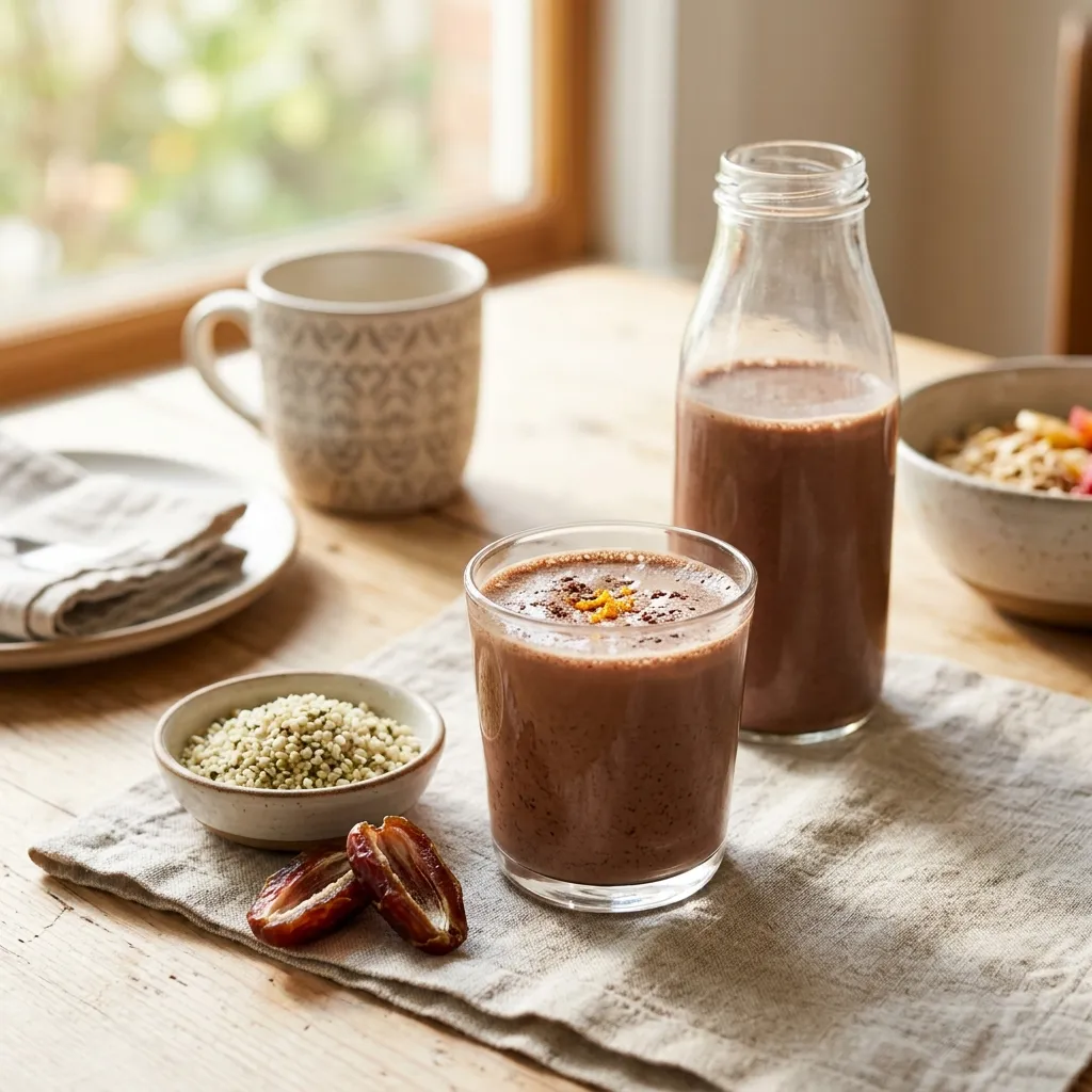 How to Make Raw Vegan Hemp Milk