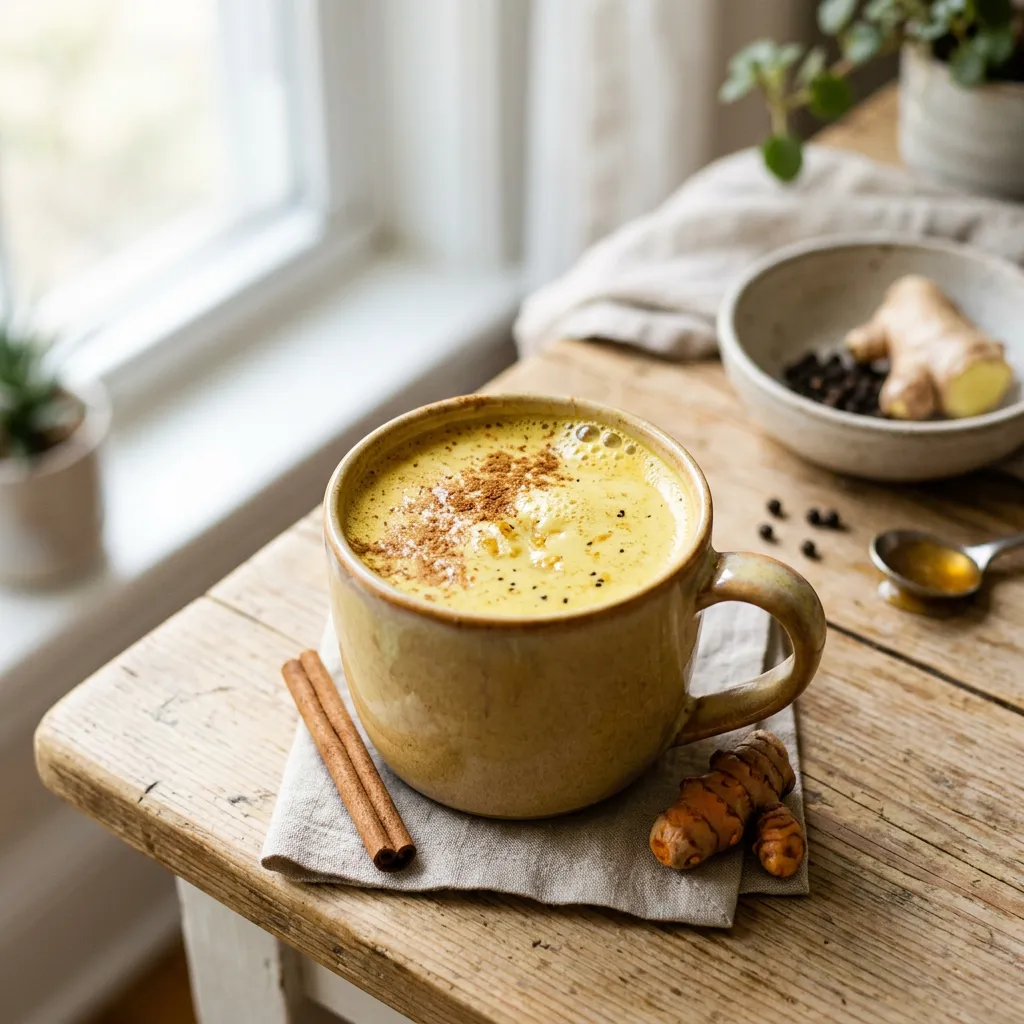 How to Make Turmeric Golden Milk