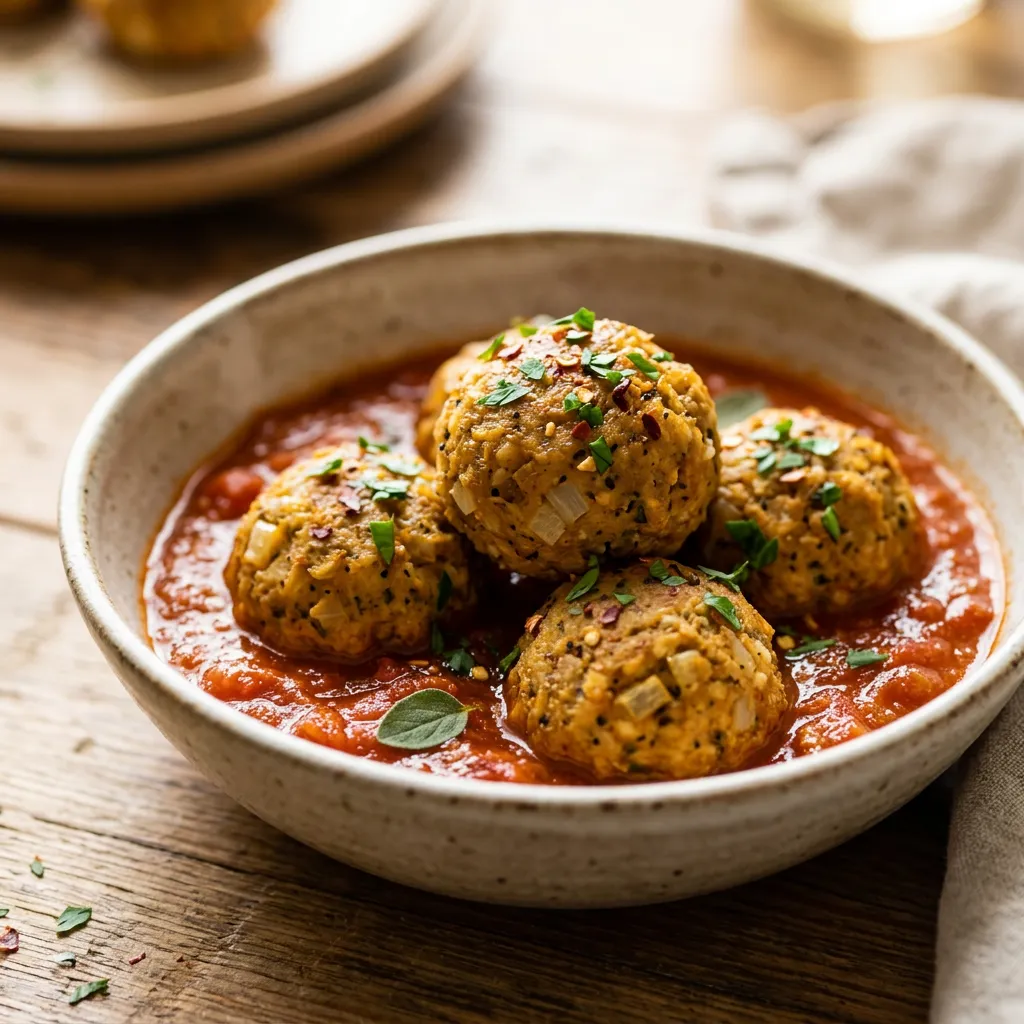 How to Make Vegetarian Meatballs Using Gimme Lean
