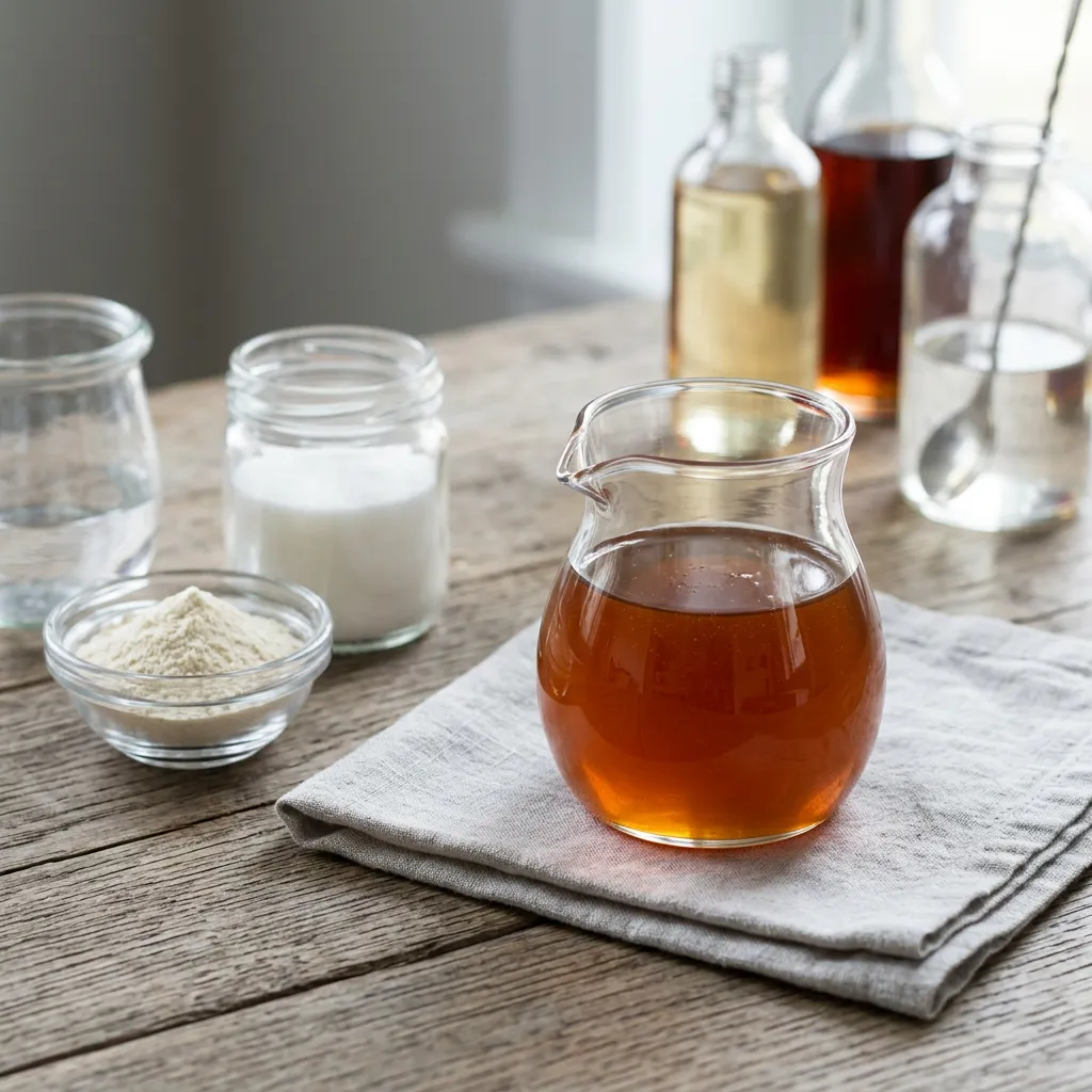 How to Make Your Own Gomme Syrup