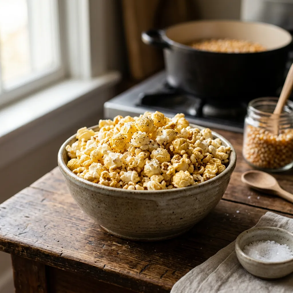 How to Pop Popcorn on the Stove